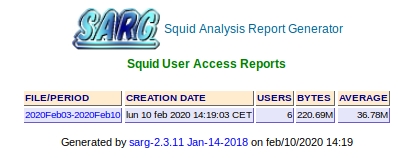 Instalar Sarg para Squid